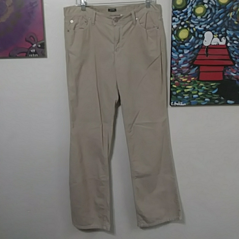 J CREW beige corduroy pants size 10 regular
